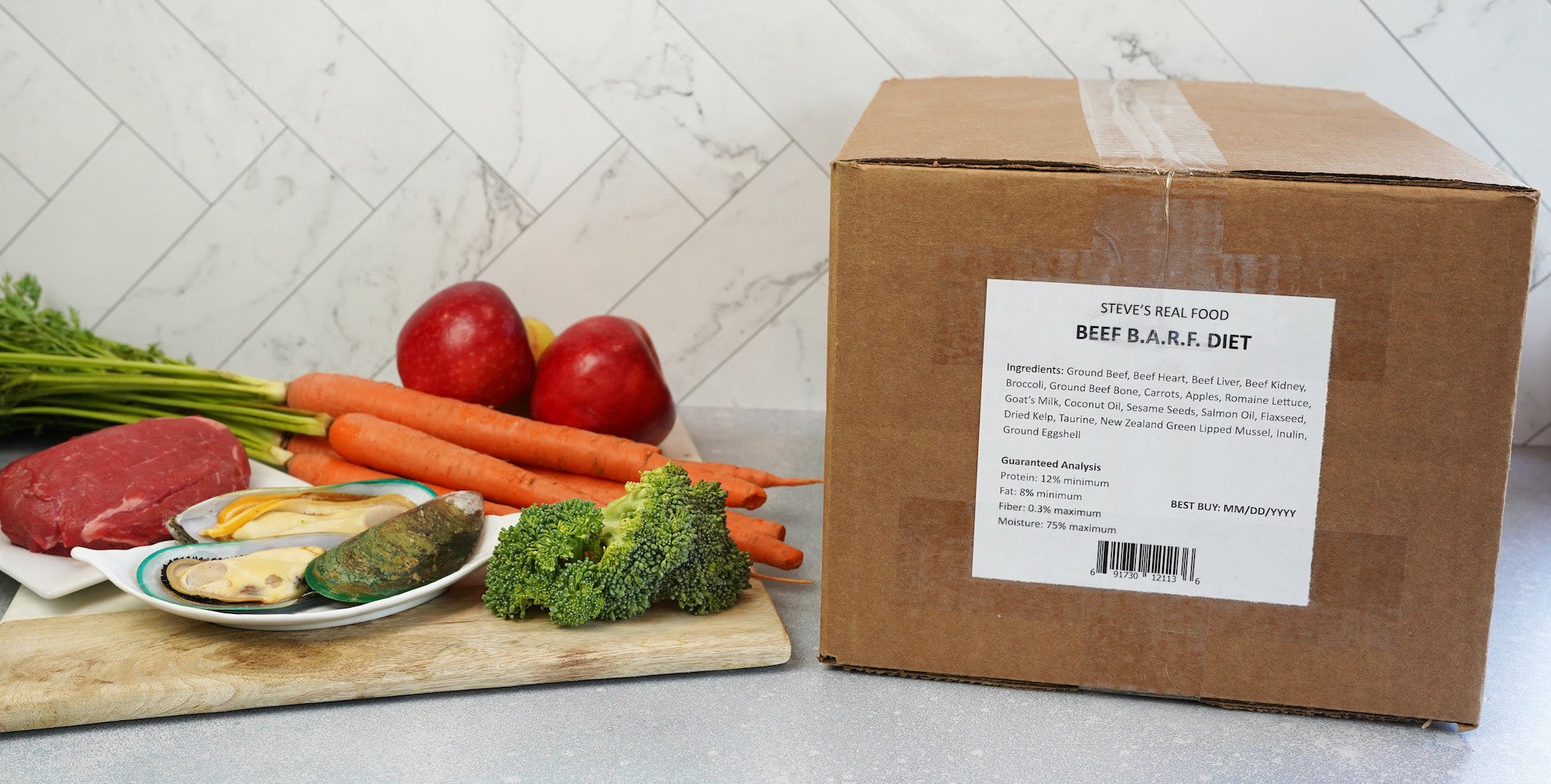 Frozen Raw Bulk Boxes | BARF Diet | Steve's Real Food