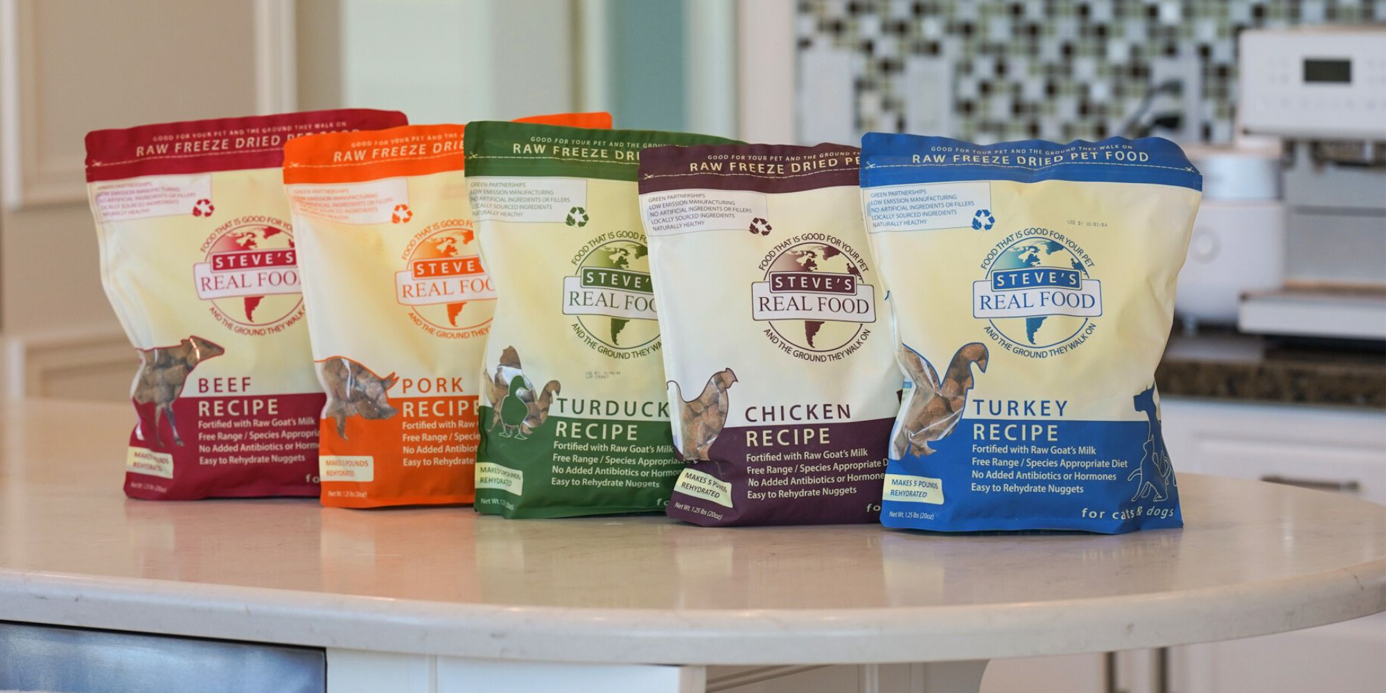 Freeze-Dried Raw Dog Food & Raw Cat Food | Steve's Real Food